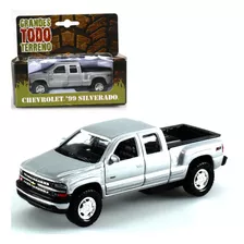 Chevy Silverado 1999 Escala 1/36 De 12 Cm. Nueva