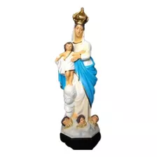 Imagem De Nossa Senhora Das Vitorias 41 Cm Cor Pintura A Mão