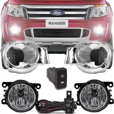 Faro Auxiliar Kit Farol Caminero Ranger 2012/2015