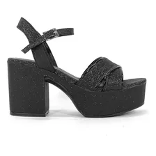 Sandalias Lucart Mujer Vestir Plataforma Taco 9 Cm Rimini