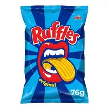 Batata Frita Ondulada Original Ruffles Pacote 76g Elma Chips