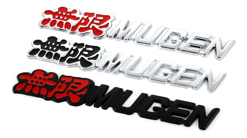 Para Compatible Con Honda Mugen Accord Civic Metal Sticker Foto 3