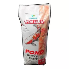 Ração Dajana Pond Sticks Basic 4 Kg Carpas E Kinguios