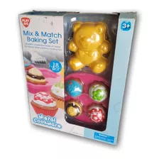 Set Juego Cup Cake Para Horno Realista En Metal De Play Go