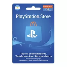 Tarjeta Psn Card 10 Usd Arg Playstation Network Digital