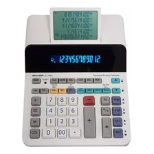 Calculadora De Impressão Sem Papel Sharp El-1901 Com Display