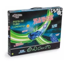 Pista De Autos Tubo Luminosa Luz Brilla Usb Remoto 8221