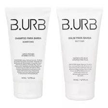 Kit Barba Shampoo E Balm White Barba Urbana - B.urb