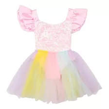 Vestido Unicornio Bebé Niña Sesión De Foto O Festejo