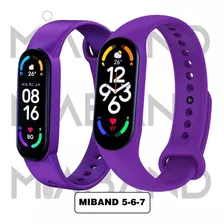 Malla Correa Compatible Con Reloj Xiaomi Mi Band 3 4 5 6 7