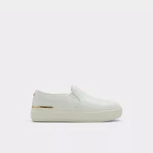 Tenis Mujer Aldo Pounceer Plataforma Sneakers Zapatos Blanco