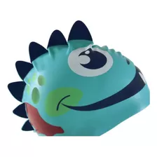 Gorro De Natación Azul Forma Dragón Silicón