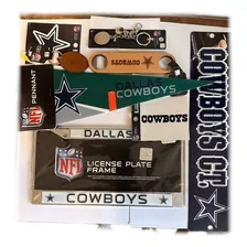 Dallas Nfl Kit Fanáticos Placa Abridor Llaveros Bandera Stik