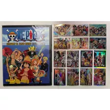 Álbum One Piece Descubre El Nuevo Mundo + Todas Las Láminas 