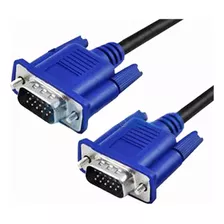 Cable Vga 5 Mts. M/m Conector Azul. Boleta/factura