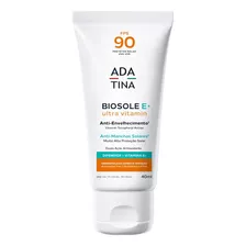 Protetor Solar Ada Tina Biosole E+ Ultra Vitamin Fps90 40ml