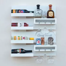 Cava De Vinos Mini Bar Para Botellas Y Copas