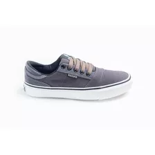 Zapatilla Gris De Lona Modelo Urbano Recife 