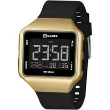 Relógio Masculino X Games Digital Quadrado Dourado Xgppd149 