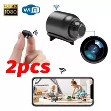 Mini Câmeras Com Hd Completo De Vigilância Wifi 1080p 2pcs