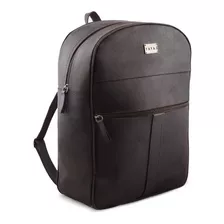 Mochila Bolsa Mujer Laptop Impermeable Backpack Piel Yayas Color Café Oscuro