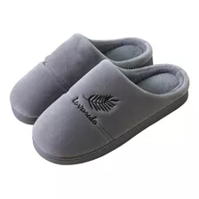 Pantuflas Para Hombre Abrigadas Y Cómodas Algodón Sandalias