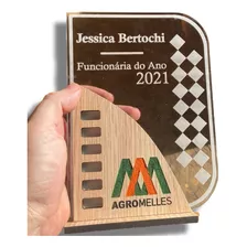 Troféu Homenagem - Acrílico + Mdf (20un Atacado)