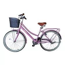 Bicicleta Dama Citybike Modelo Rio/ Rodado 26 X 1.75/canasto