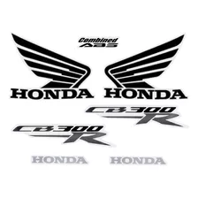 Cartela Kit Adesivos Completo Honda Cb 300r Ano 2010 A 2015