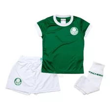 Uniforme Infantil Palmeiras Artilheira Feminino Oficial