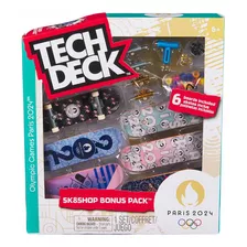 Kit 3 Skate De Dedo Coleção Temática Paris 2024 - Tech Deck