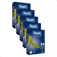 Caixa De Papel Sulfite A4 Com 2500 Folhas Report Premium 75g