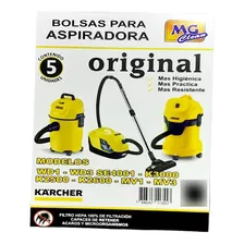 Bolsas Aspiradora Karcher Wd1 Y Wd3 X 5 Unidades Carcher.