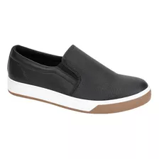 Tenis Urbano Casual Mocasin Mirage 4362 Negro Para Hombre