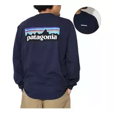 Gorra Orgánica De Manga Larga Con Logo P-6 Patagonia