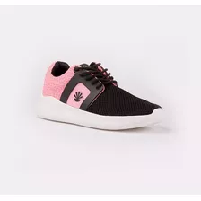 Zapatillas Kioshi Kin Negro Rosa-2000243