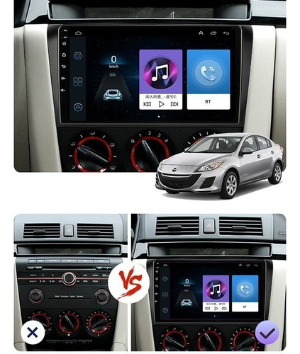 Autoestreo Android Para Mazda 3 2003-2009 C/gps/carplay/bt Foto 2