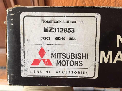 Antifaz Mitsubishi Lancer Foto 2