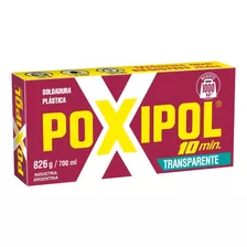 Pegamento En Barra Poxipol Poxipol® 10 Min Transparente 826g/700ml No Tóxico