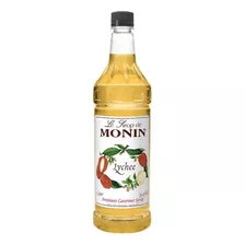Monin, Jarabe Lychee, Botella, 1 Litro