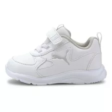 Zapatilla Puma Fun Racer Sl Ac Inf Blanco Niña