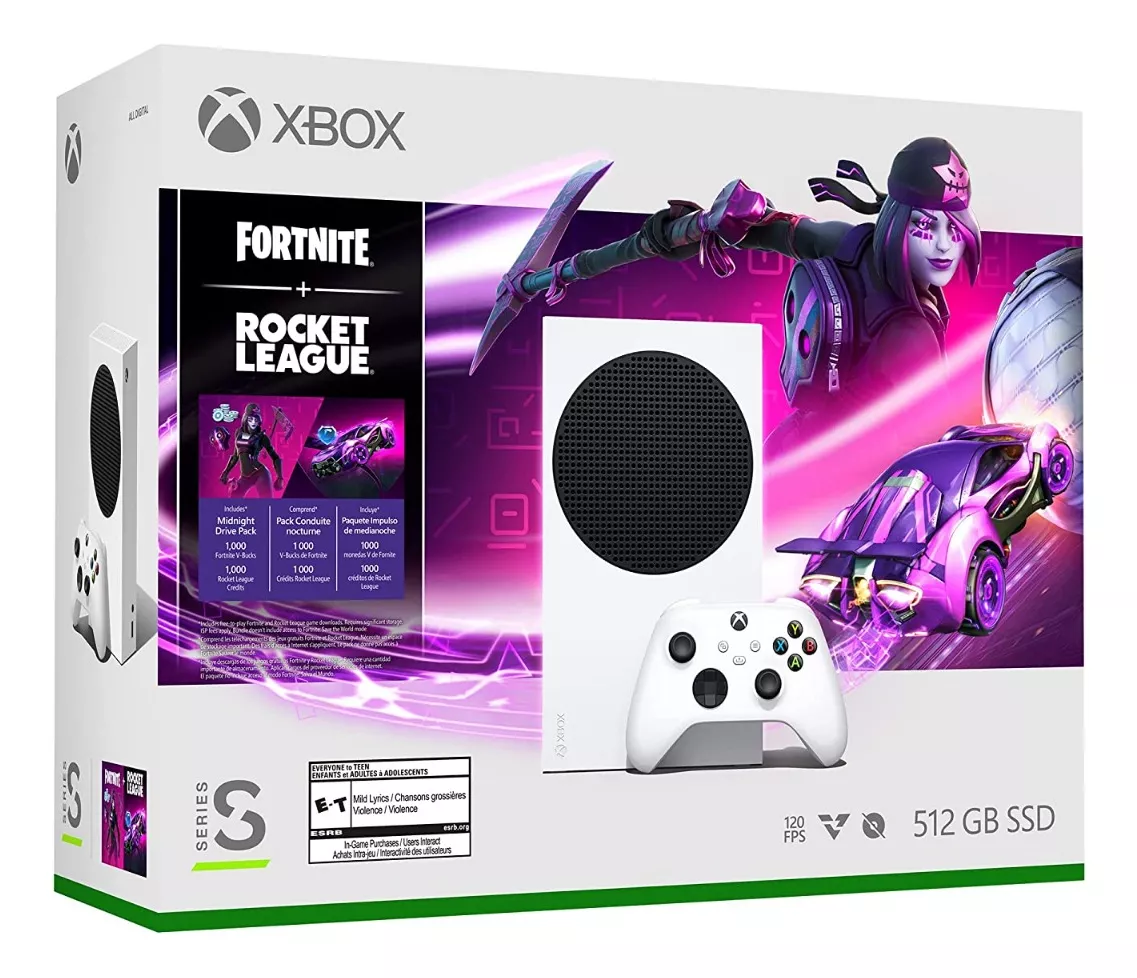 Xbox Series S With Fortnite & Rocket League 512gb + 1 Contro
