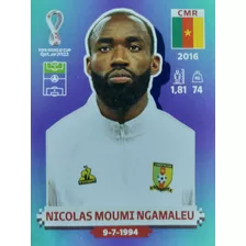 Lámina Album Mundial Qatar 2022 Nicolas Moumi Ngamaleu