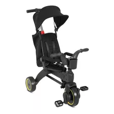 Triciclo Niño Carreola Plegable Portatil Reclinable 4 En 1