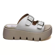 Suecos Mujer Sandalias Plataforma Moda Livianas Vegan Brenda