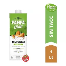 Leche De Almendras Sin Azúcar Pampa Vida X 1 L - Sin Tacc