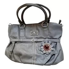 Remato Bolsa Nueva Original Marca Ted Lapidus Gris + Envió