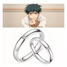 Anime Jujutsu Kaisen Yuta Okkotsu Cosplay Anillos 2 Piezas