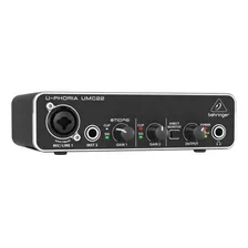 Behringer Umc22 Interface Usb 2x2 Placa De Sonido Audio Umc