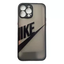 Capa Capinha Para iPhone 13 Pro Max Transparente Nike